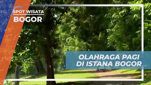 Mulai Hari dengan Olahraga Pagi di Istana Bogor