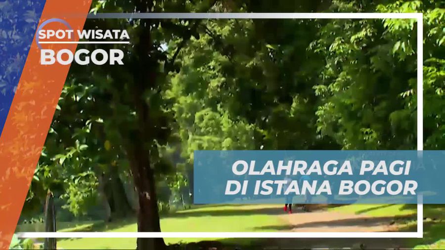 Mulai Hari dengan Olahraga Pagi di Istana Bogor