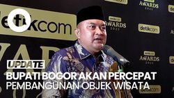 Video: Terima detikcom Awards, Bupati Bogor Komitmen Tumbuhkan Pariwisata