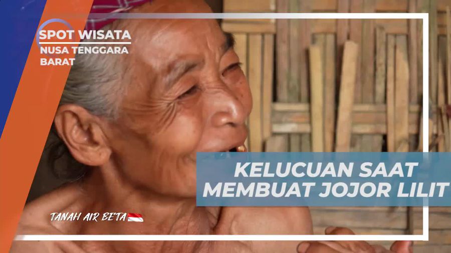 Menikmati Kelucuan Saat Membuat Jojor Lilit Bersama Warga Sasak Bayan di Nusa Tenggara Barat  