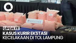 Video: Kurir Narkoba Rp 207 M Kecelakaan di Lampung, Sempat Mengajak Istri