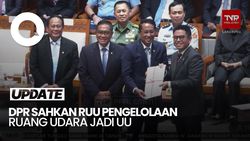 Video: Tok! DPR Sahkan RUU Pengelolaan Ruang Udara Jadi Undang-Undang