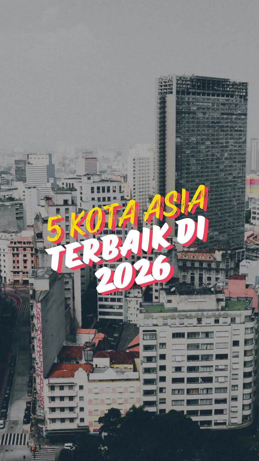Video: 5 Kota Asia Terbaik di 2026, Ada Jakarta?