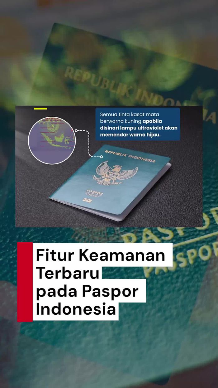 Video: Paspor RI Punya Fitur Keamanan Terbaru, Yang Lama Masih Berlaku Nggak Ya? 