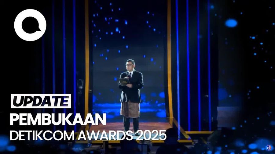 Video Alfito Deannova Buka detikcom Awards 2025