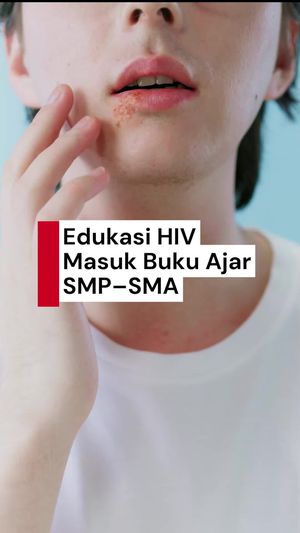 Video: Upaya Kemenkes Edukasi HIV ke Remaja Lewat Buku Ajar Sekolah