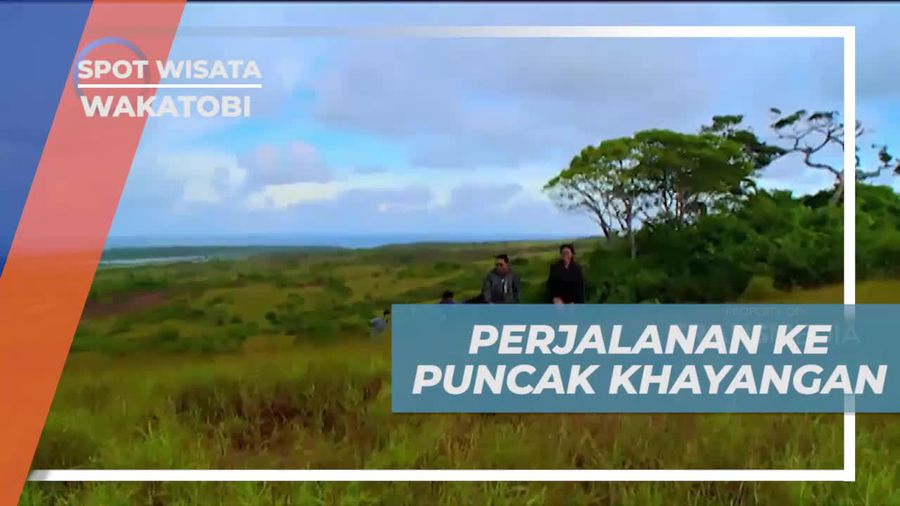 Melakukan Senam Pagi dan Menikmati Pemandangan di Puncak Kahyangan, Wakatobi  