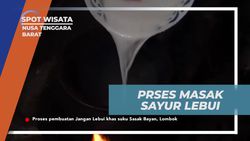 Mempraktikkan Proses Mudah Memasak Sayur Lebui di Nusa Tenggara Barat  