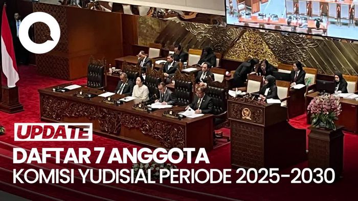 Video: Paripurna DPR Setujui 7 Anggota Komisi Yudisial Periode 2025-2030