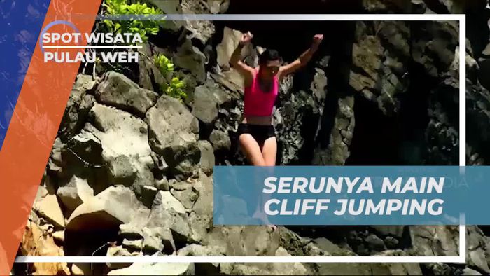 Serunya Main Cliff Jumping dan Menyaksikan Keindahan Bawah Laut di Pulau Weh  