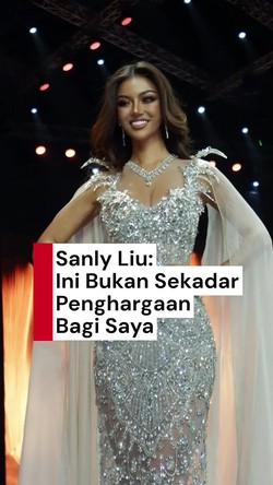 Video: Sanly Liu soal Raih Best Skin di Miss Universe 2025