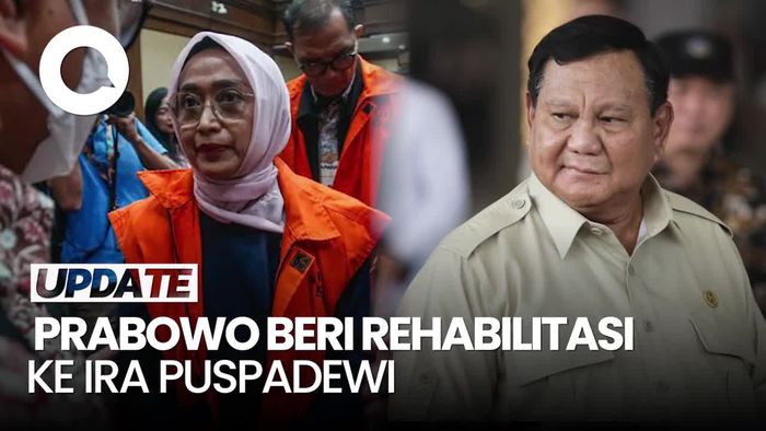 Video: Prabowo Beri Rehabilitasi ke Eks Dirut ASDP Ira Puspadewi