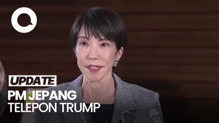 Video: PM Takahichi Telepon Trump saat Jepang Memanas dengan China
