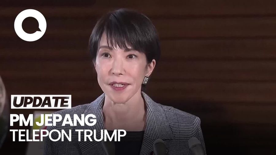 Video: PM Takahichi Telepon Trump saat Jepang Memanas dengan China