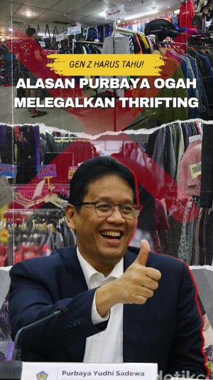 Video: Alasan Purbaya Ogah Banget Melegalkan Thrifting, Gen Z Harus Tahu!