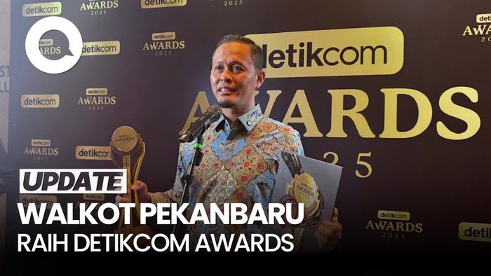 Video Walkot Pekanbaru Raih detikcom Awards: Inovasi Kami Sejalan Jaga Bumi