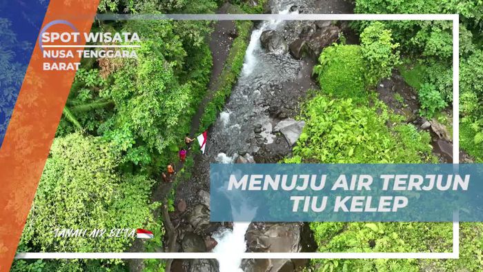 Menjelajahi Keindahan Air Terjun Tiu Kelep Bersama Para Selebriti di Nusa Tenggara Barat  