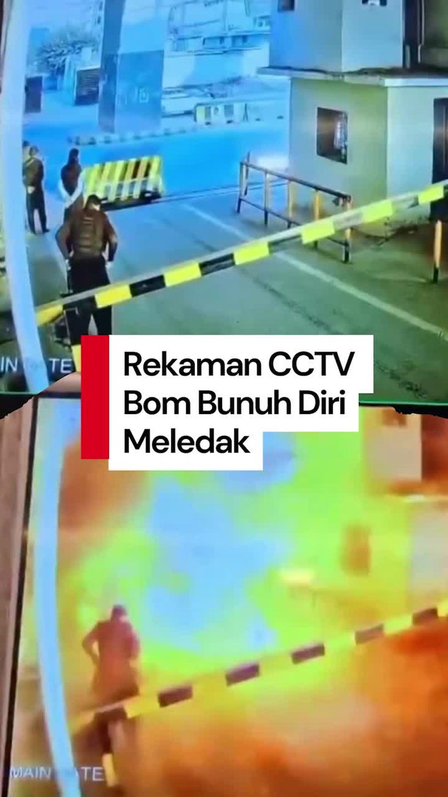 Video: Detik-detik Bom Bunuh Diri Meledak di Markas Paramiliter Pakistan