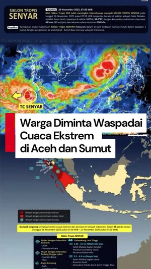 Video: BMKG Ungkap Penyebab Cuaca Ekstrem di Aceh dan Sumatera Utara 