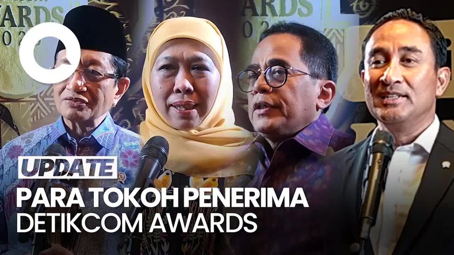 Video: Kata Menag hingga Khofifah Setelah Sabet detikcom Awards 2025