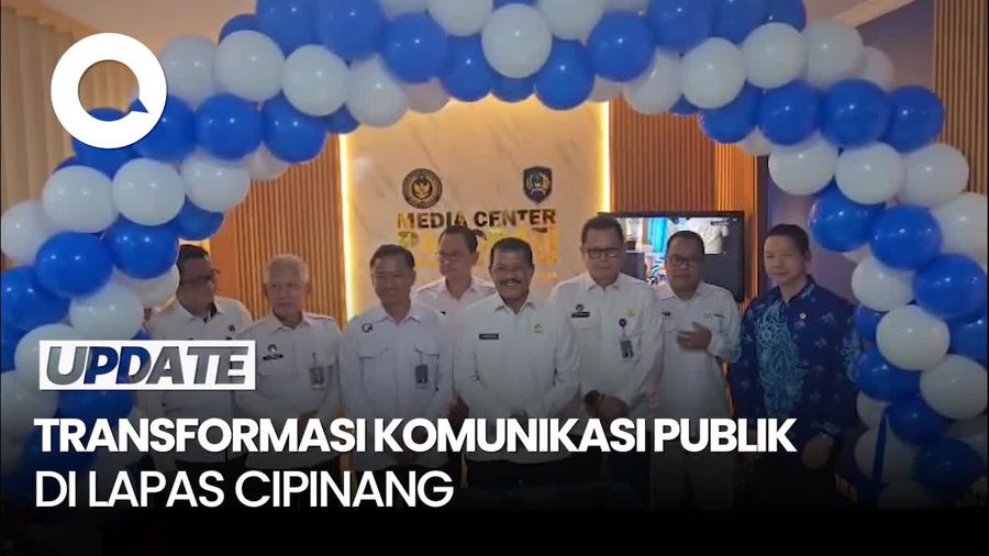 Video: Ditjen Pemasyarakatan Resmikan Media Center di Lapas Cipinang, Tingkatkan Tata Kelola Informasi