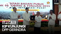 Video: Komisi Informasi Pusat Sambangi DPP Gerindra Hari Ini, Ada Apa?