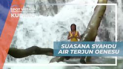 Menikmati Suasana Tenang dan Syahdu di Air Terjun Oenesu melalui Yoga di Kupang  