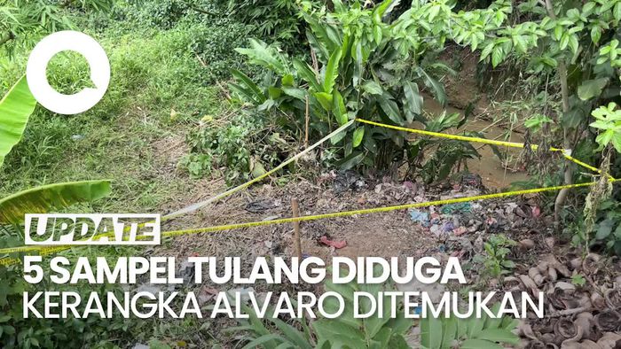 Video: Polisi Temukan 5 Sampel Tulang Diduga Milik Alvaro Kiano