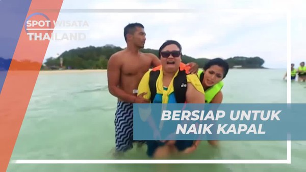 Bersiap Naik Kapal Menuju Pulau Phi-phi Lee, Thailand