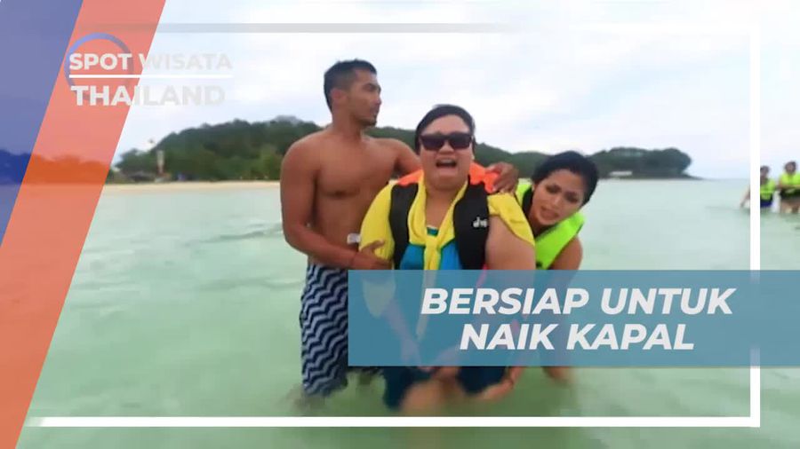 Bersiap Naik Kapal Menuju Pulau Phi-phi Lee, Thailand