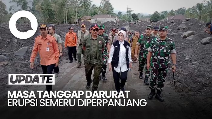 Video: Masa Tanggap Darurat Erupsi Semeru Diperpanjang hingga 2 Desember