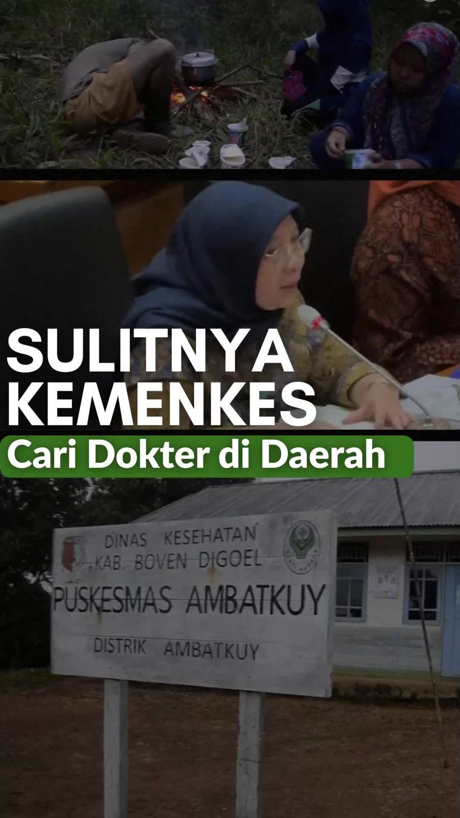Video Kemenkes Ungkap Sulitnya Dapatkan Dokter di Daerah 3T