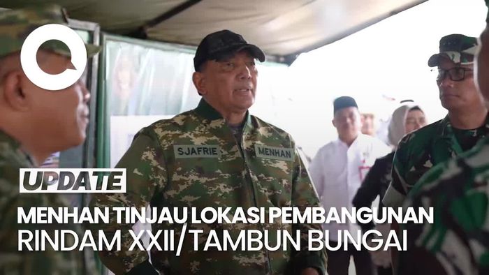 Video: Menhan Sjafrie Cek Lokasi Pembangunan Rindam XXII/Tambun Bungai