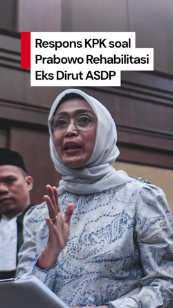 Video Prabowo Rehabilitasi Eks Dirut ASDP, KPK: Kami Sudah Sesuai Prosedur