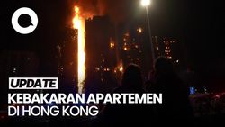 Video: Kebakaran Apartemen di Hong Kong, 13 Orang Tewas