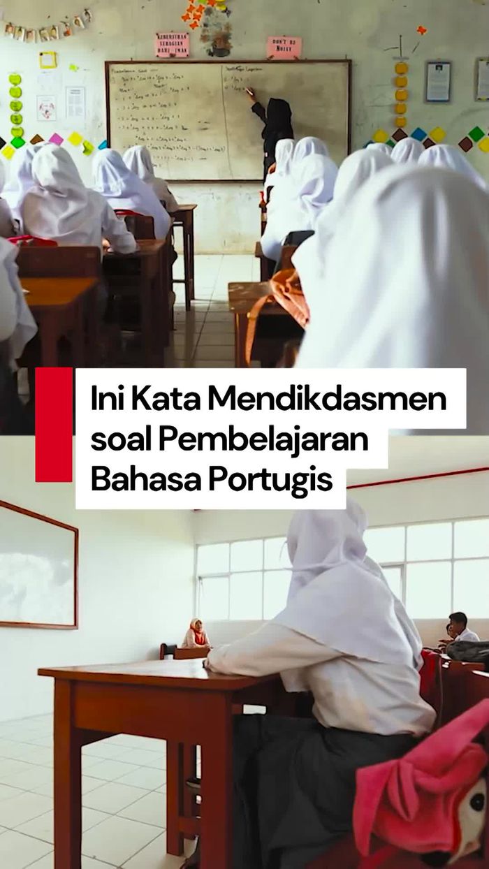 Video Mendikdasmen Sebut Penerapan Bahasa Portugis Tergantung Kesiapan Guru