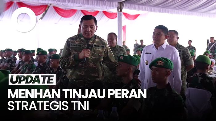 Video: Momen Menhan Sjafrie Kunjungi Yonif TP 828 di Kalsel