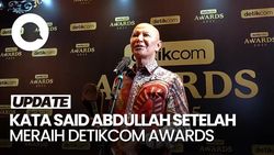 Video Kata Said Abdullah Setelah Meraih detikcom Awards 2025