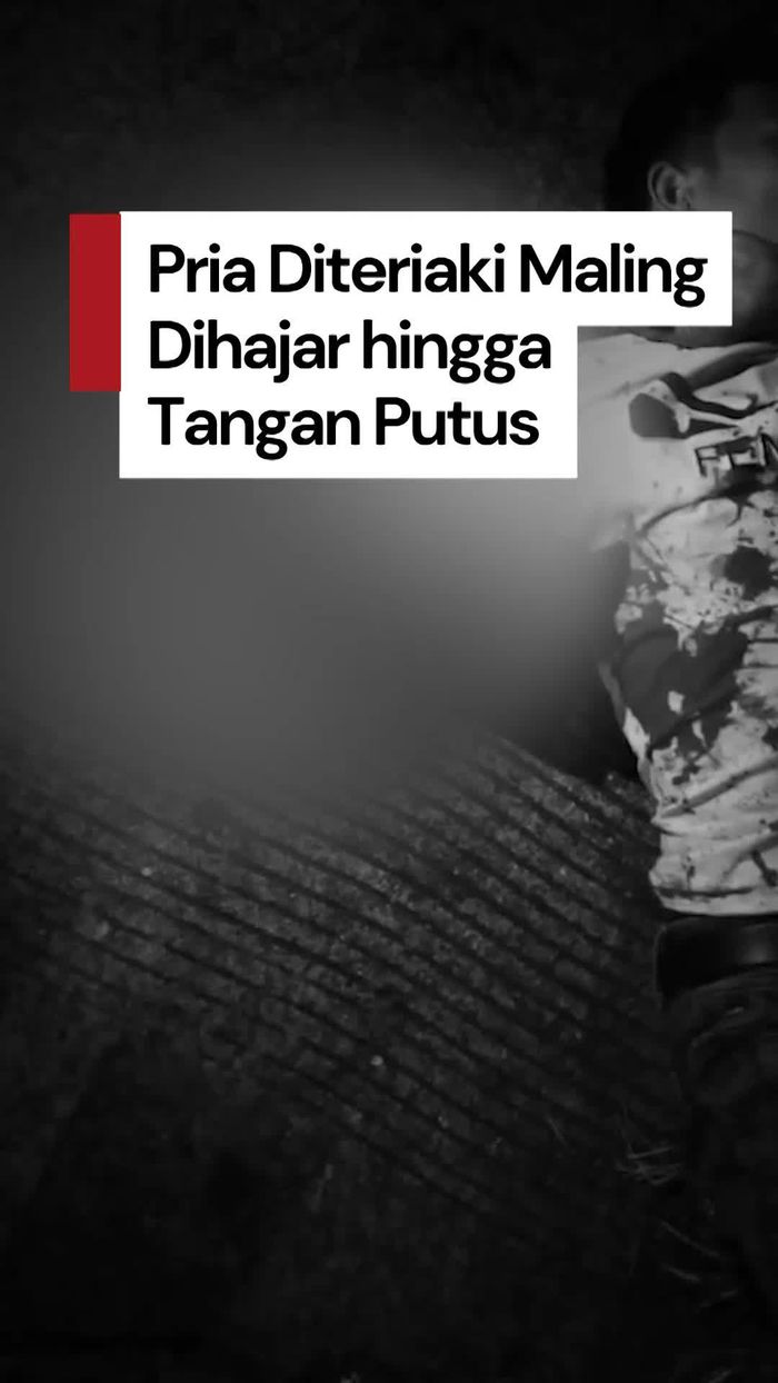 Video: Pria Diamuk Massa hingga Tangan Putus saat Coba Maling Rumah Polisi