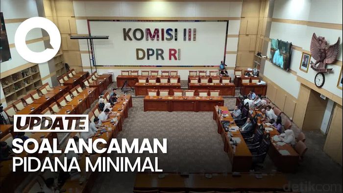 Video: Rapat dengan DPR, Pemerintah Usul Ancaman Pidana Minimal Dihapus