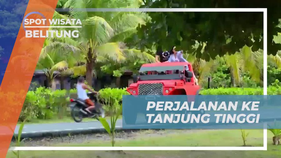 Menyusuri Jalan Menuju Tanjung Tinggi dan Menikmati Udara Sejuk di Belitung  