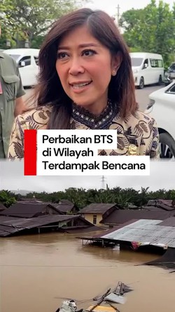Video: Menkomdigi Minta Operator Kebut Perbaikan BTS yang Terdampak Bencana
