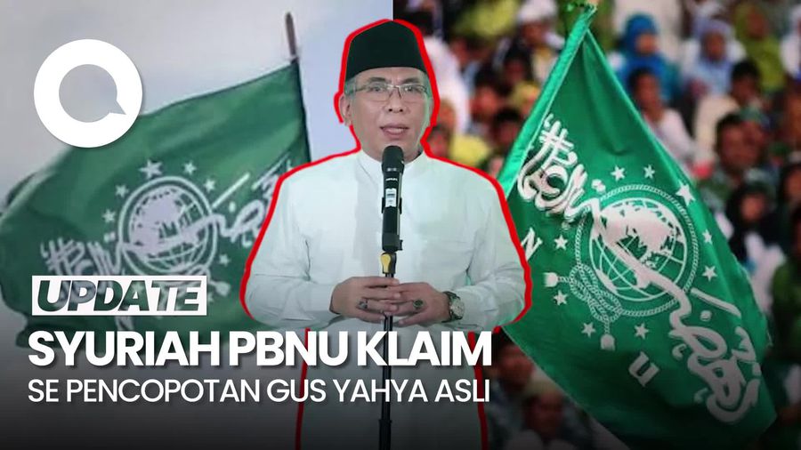 Video Syuriah PBNU Tegaskan SE Pencopotan Gus Yahya Sah