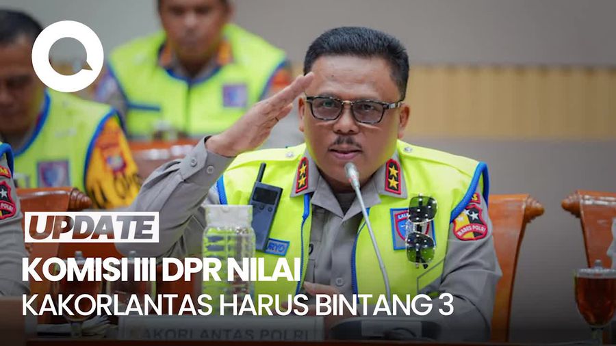 Video Komisi III DPR: Kami Sepakat Harusnya Kakorlantas Itu Bintang 3