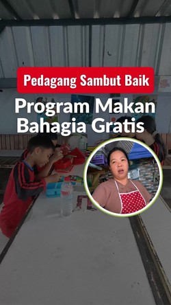 Video: Program Makan Bahagia Gratis Disambut Baik Pedagang Kantin Sekolah