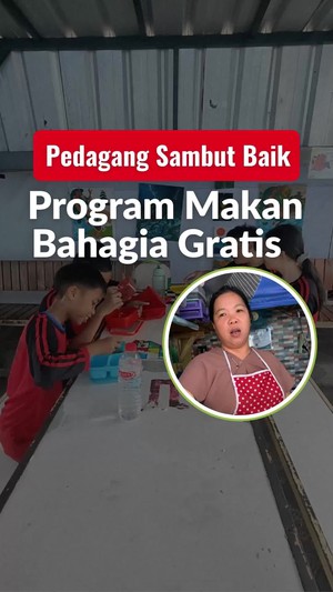Video: Program Makan Bahagia Gratis Disambut Baik Pedagang Kantin Sekolah