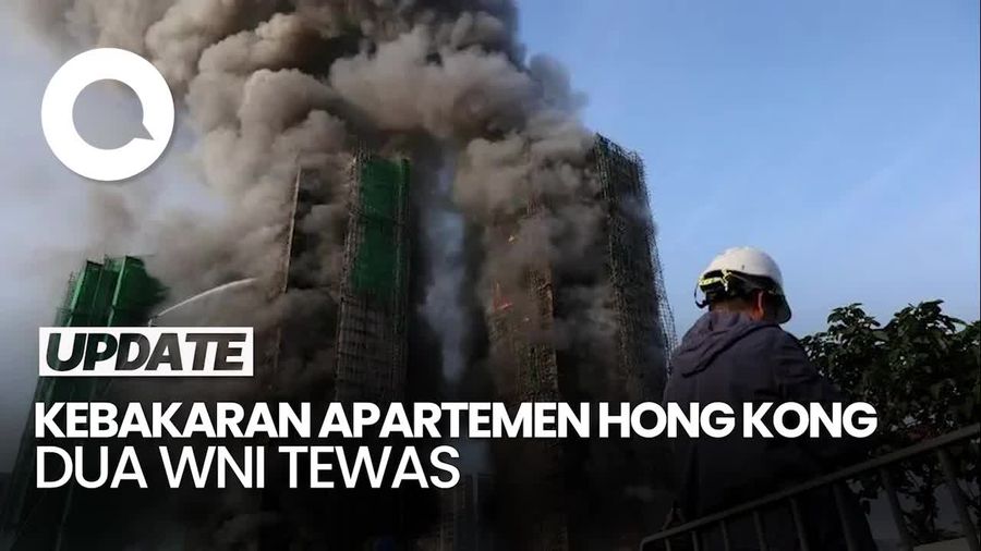 Video: 2 WNI Jadi Korban Tewas Kebakaran Apartemen Hong Kong