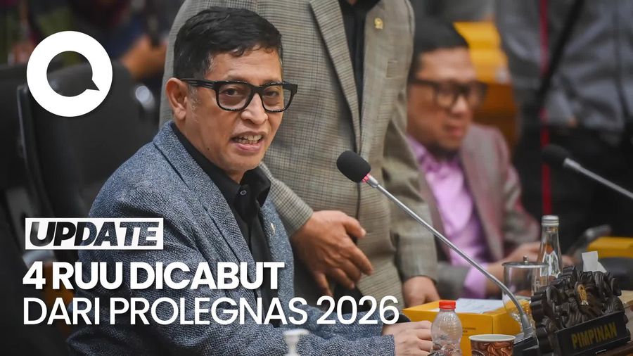 Video: Baleg DPR Cabut RUU Danantara hingga RUU Kejaksaan dari Prolegnas