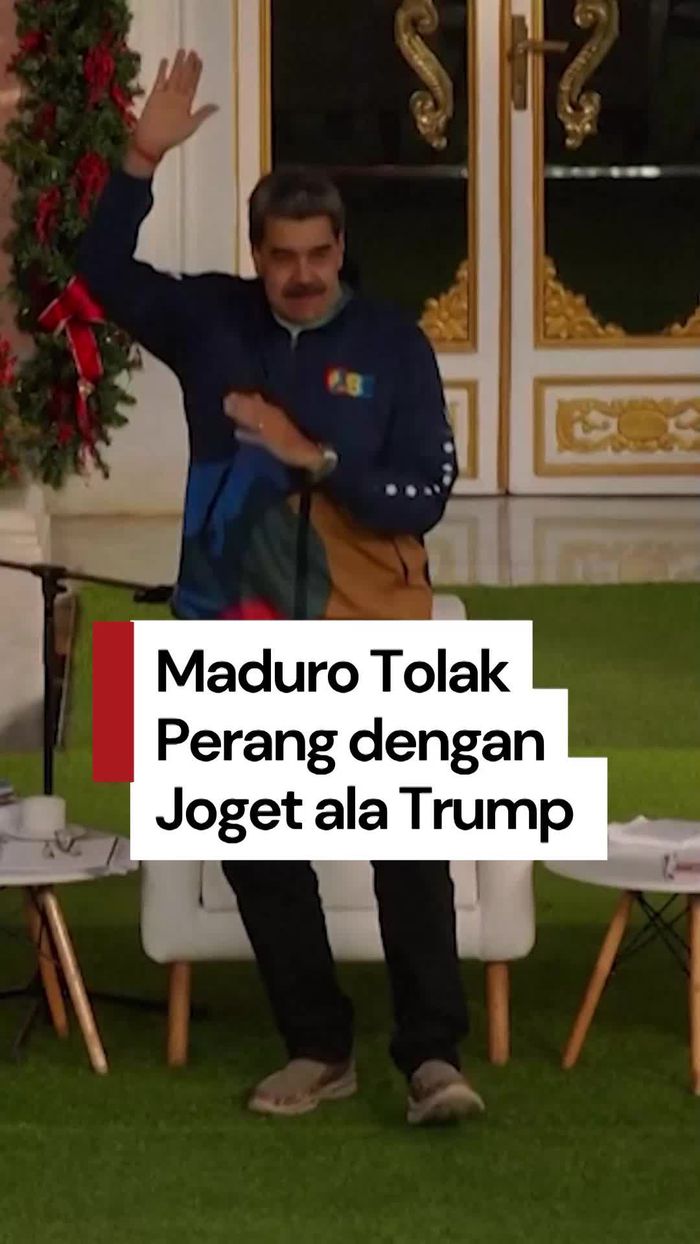 Video Presiden Venezuela Joget ala Trump, Tolak Perang Lawan AS