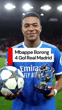 Xabi Alonso: Cetak Gol Adalah Bakat Alamiah Mbappe